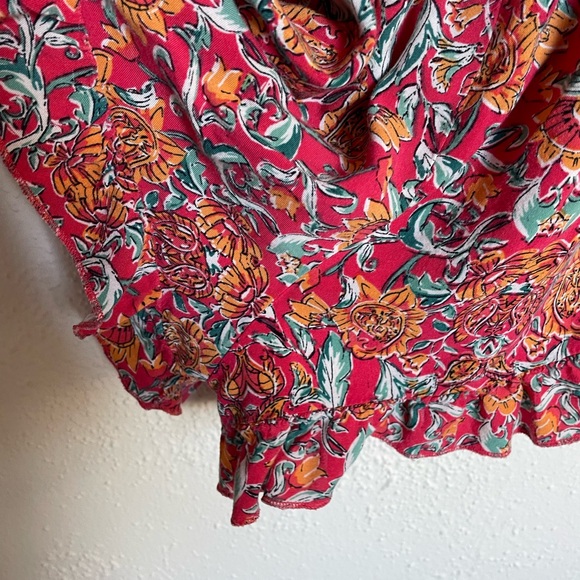 🌸Xhilaration Ruffle Romper - Picture 5 of 8